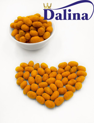 ORZESZKI ZIEMNE W CHRUPIĄCEJ PANIERCE PAPRYKA 1000 g Dalina