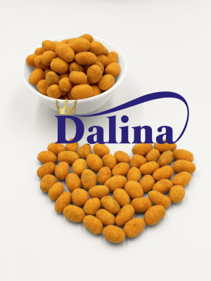 ORZESZKI ZIEMNE W CHRUPIĄCEJ PANIERCE CHILI 1000 g Dalina