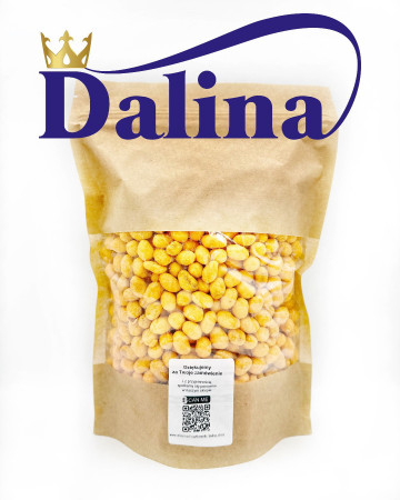 ORZESZKI ZIEMNE W CHRUPIĄCEJ PANIERCE ŚMIETANA I CEBULA 1000 g Dalina