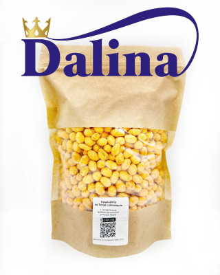 ORZESZKI ZIEMNE W CHRUPIĄCEJ PANIERCE ŚMIETANA I CEBULA 1000 g Dalina