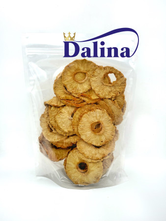 SUSZONE KRĄŻKI ANANASA Dalina 1000 g Bez Cukru